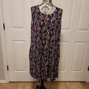 Cupio curvy birds of paradise dress